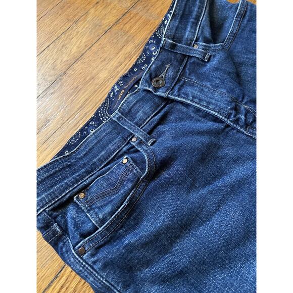 LEVI’S 525 Perfect Waist Mid-Rise Cropped Jeans sz 6 - Picture 2 of 9